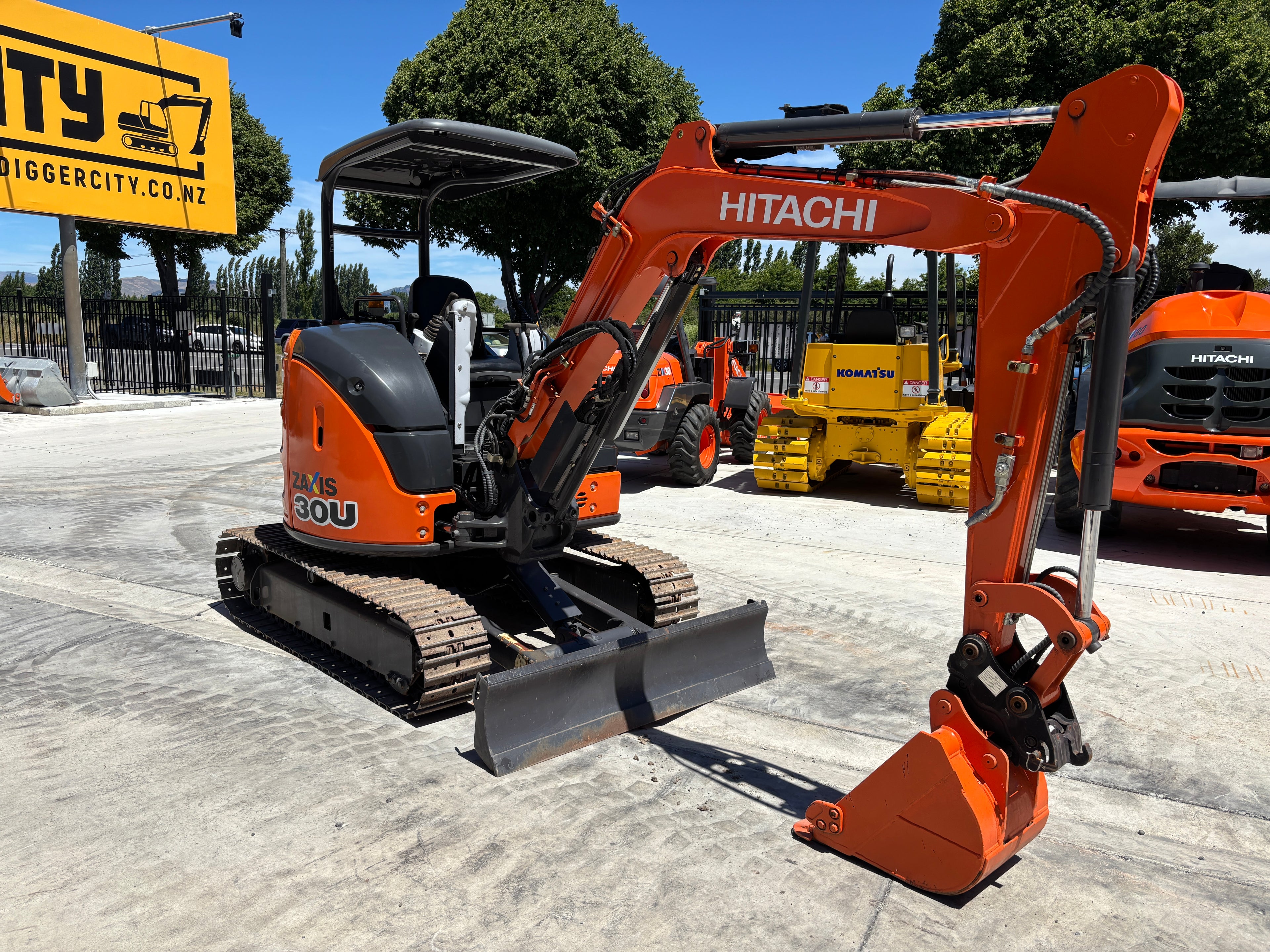 Hitachi ZX30U, 3 Ton Excavator, 2013 Model