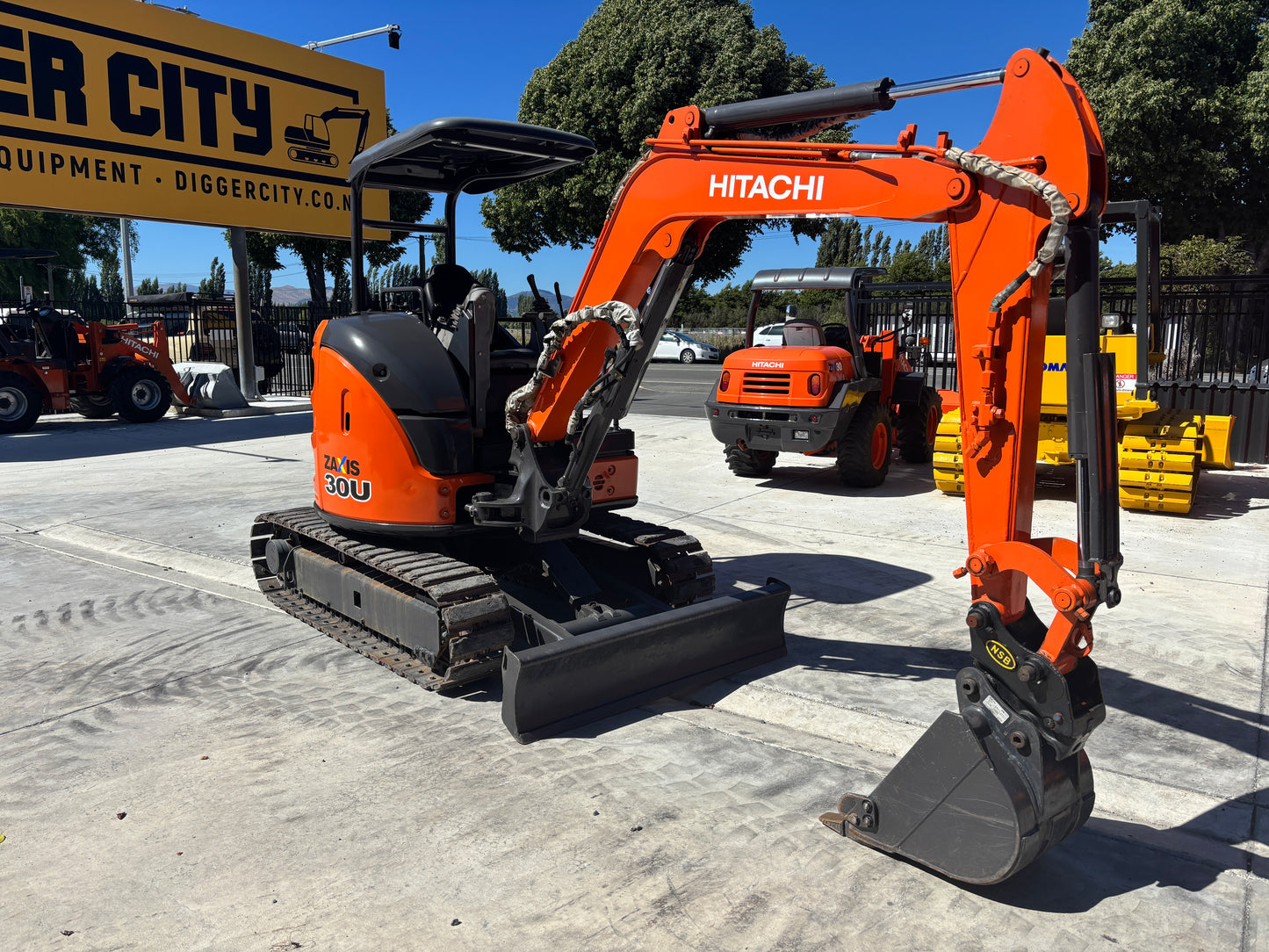 Hitachi Zaxis ZX30U-5A, 3 Ton Digger