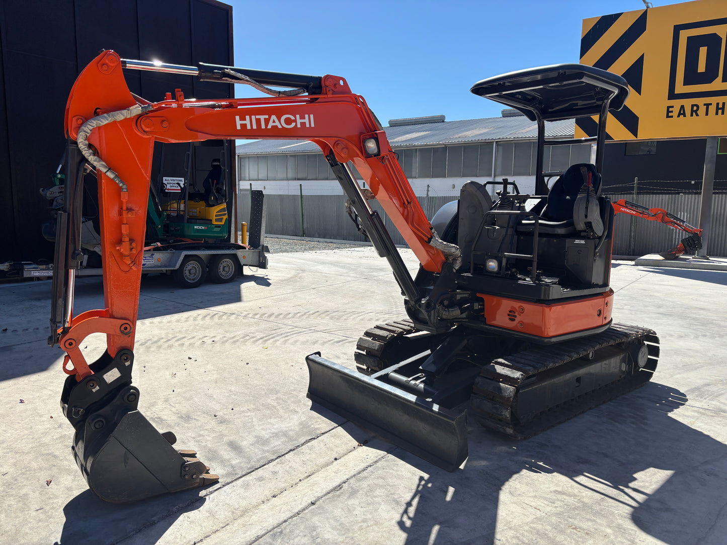 Hitachi Zaxis ZX30U-5A, 3 Ton Digger