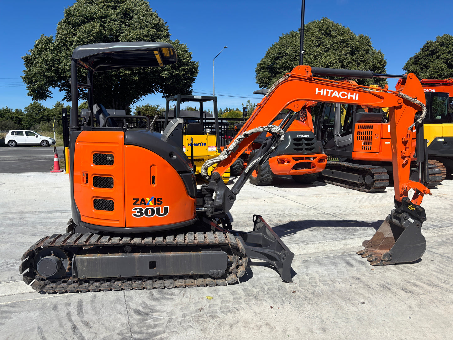 Hitachi Zaxis ZX30U-5A, 3 Ton Digger