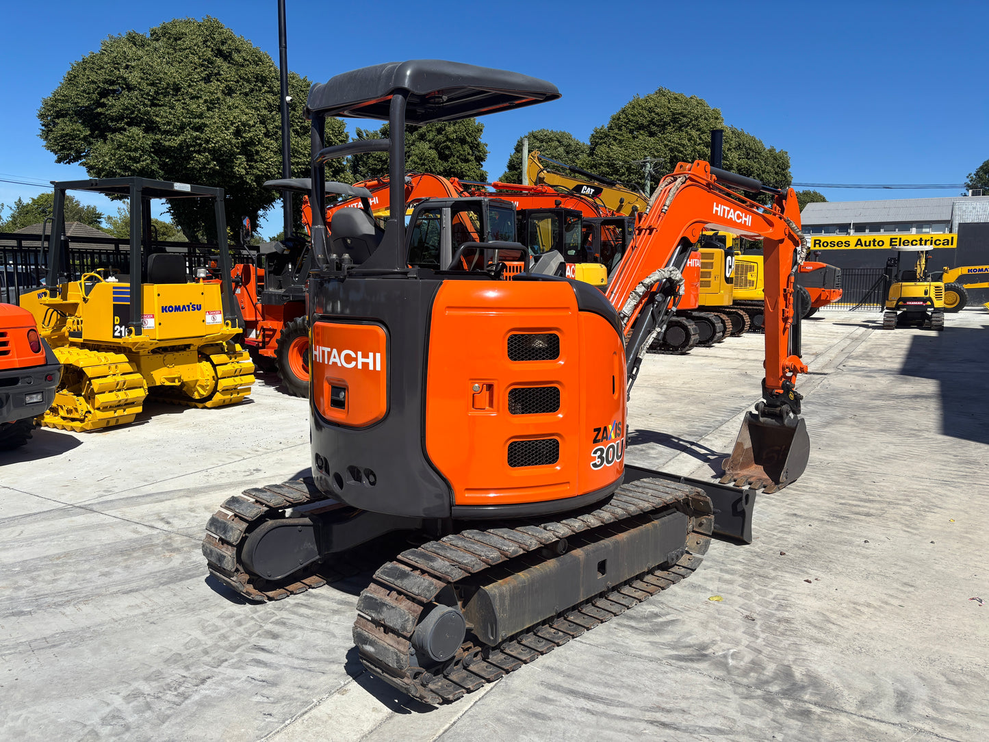 Hitachi Zaxis ZX30U-5A, 3 Ton Digger