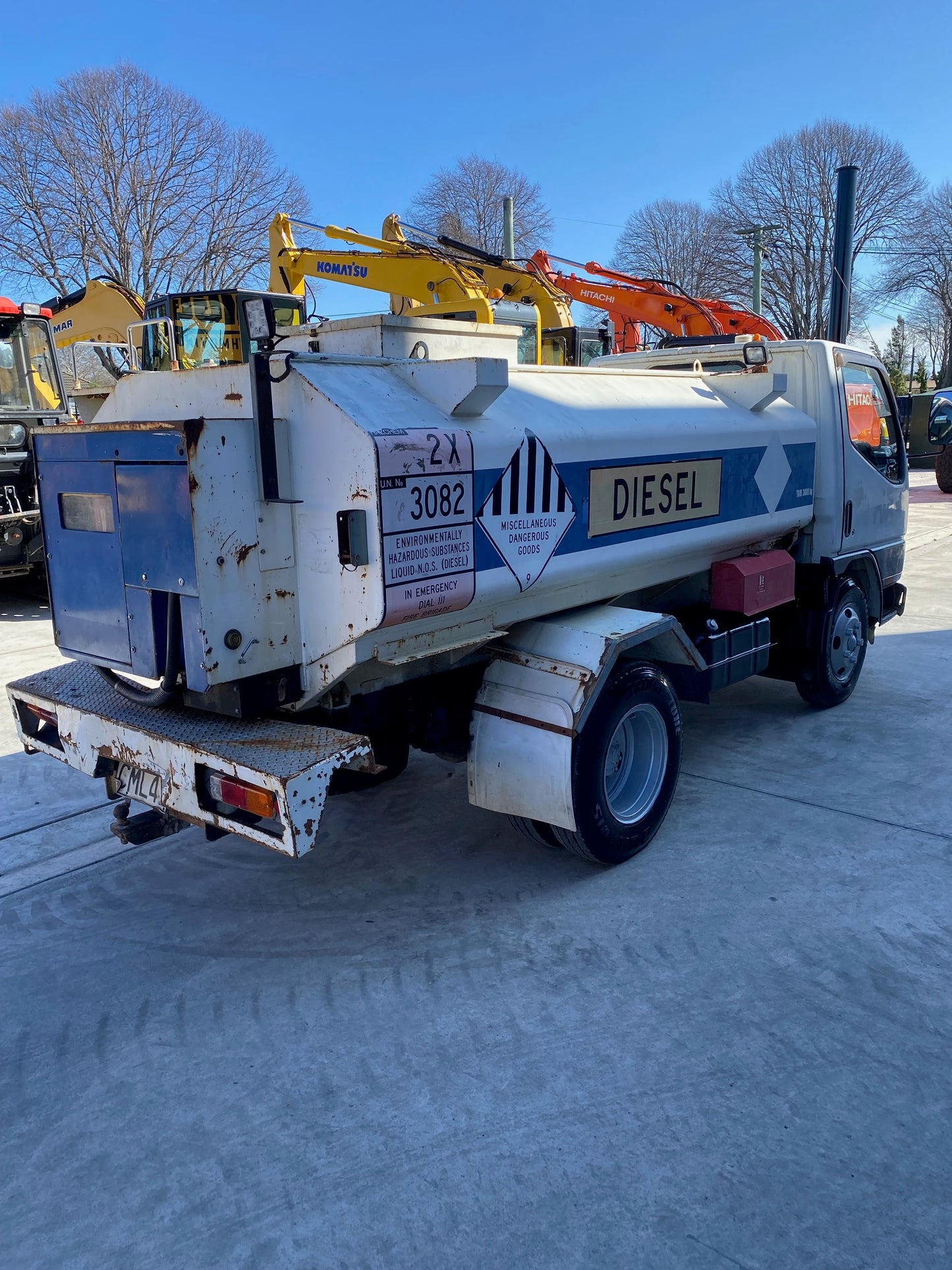 1998 Mitsubishi Canter FE567 Diesel Fuel Tanker