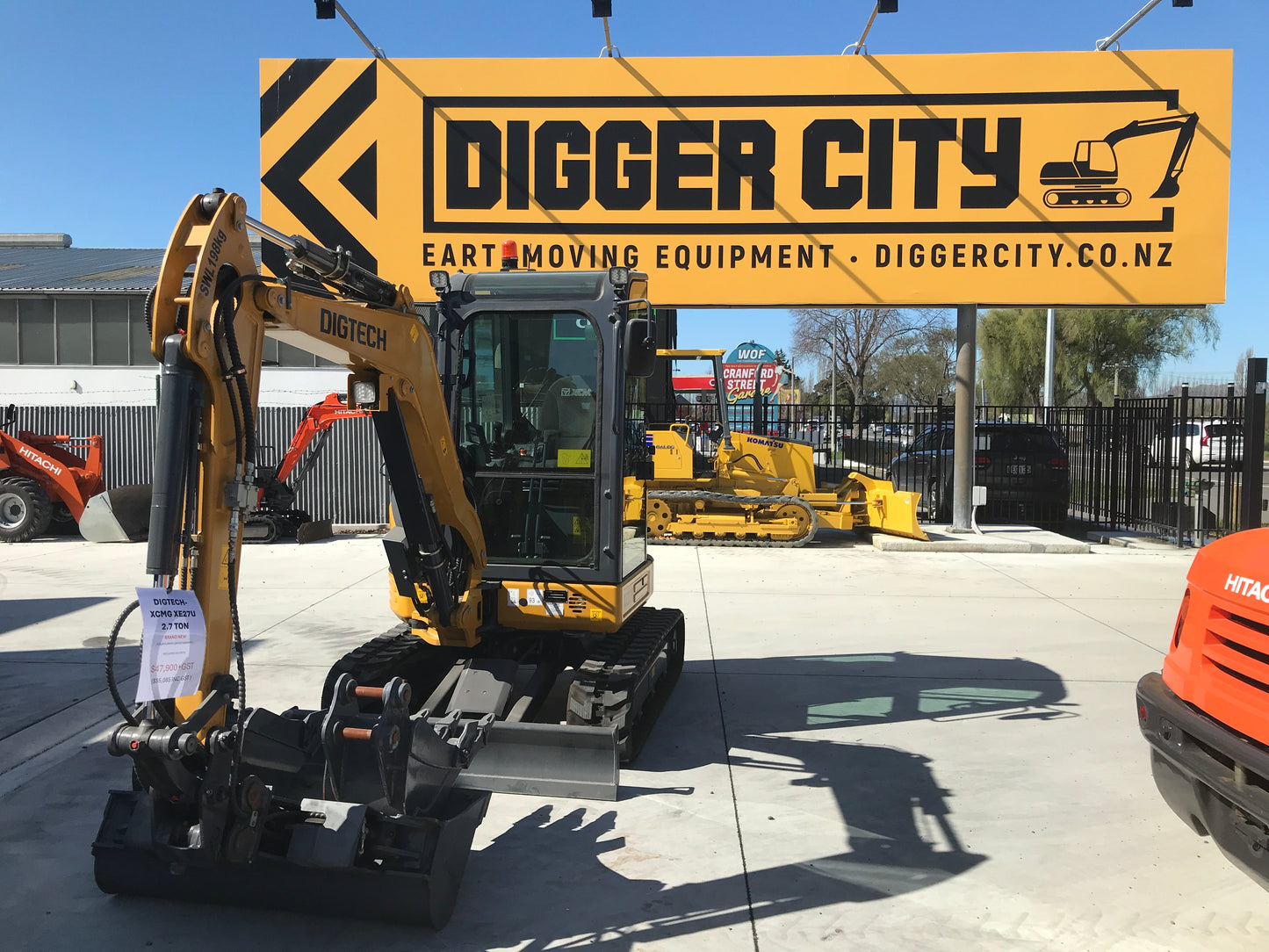 Digtech XCMG 2.7 ton Digger