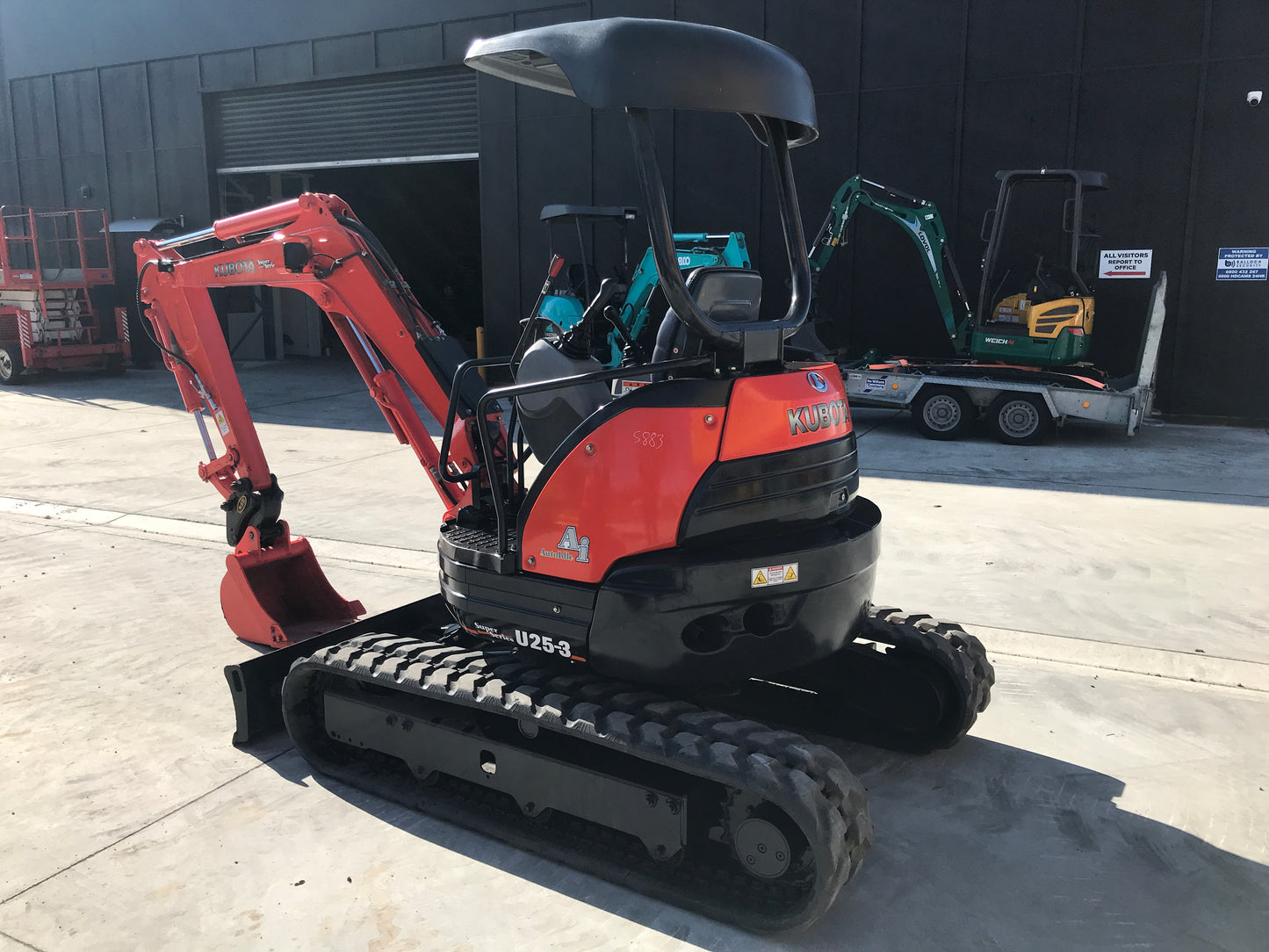 Kubota U25-3S, 2.5 Ton Excavator