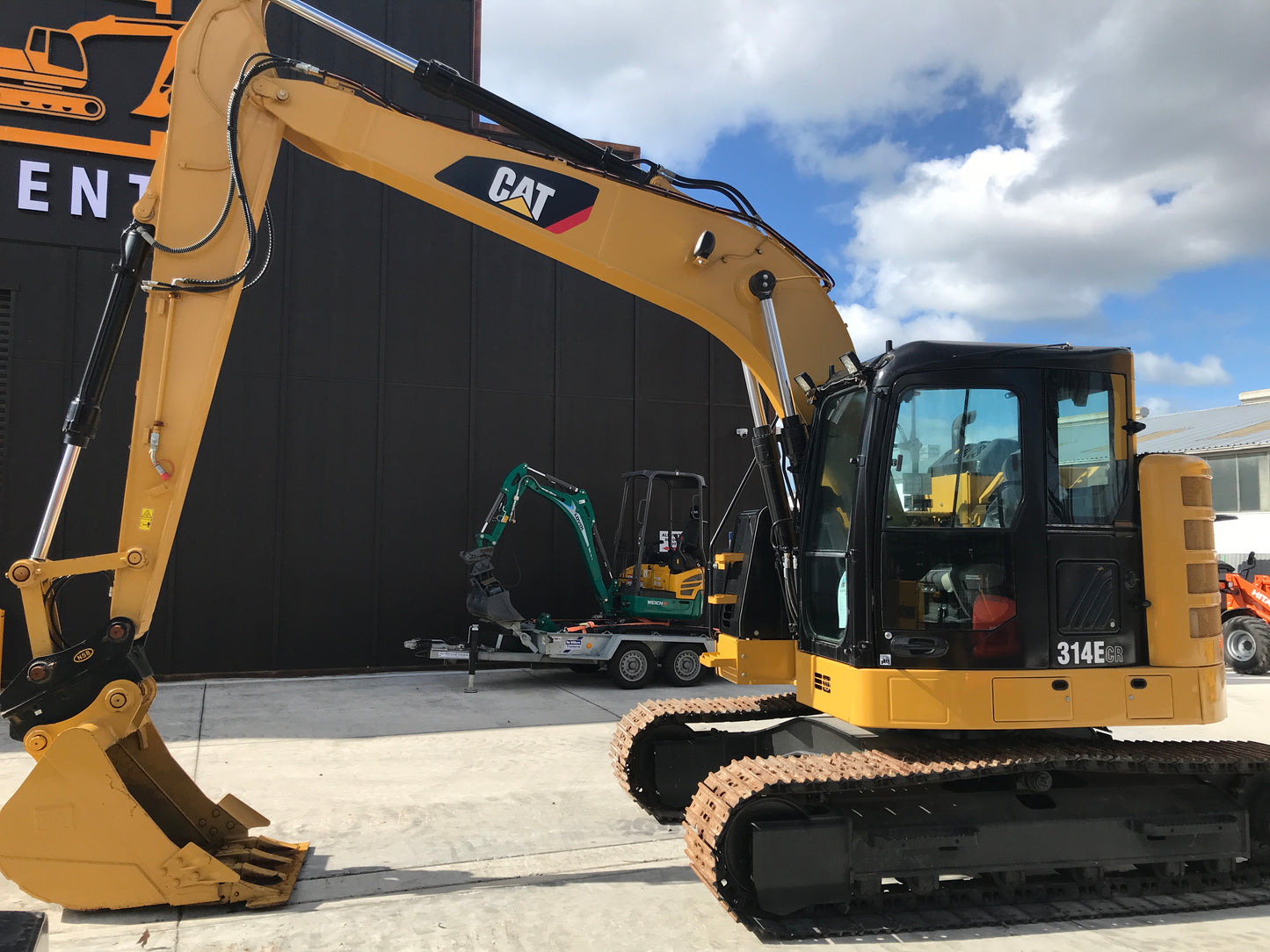 CATERPILLAR 314ECR 14 TON DIGGER