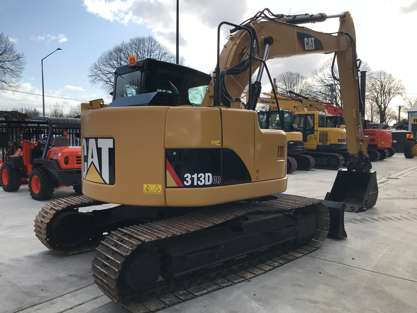 Cat 313D CR Digger 14 ton W/Blade