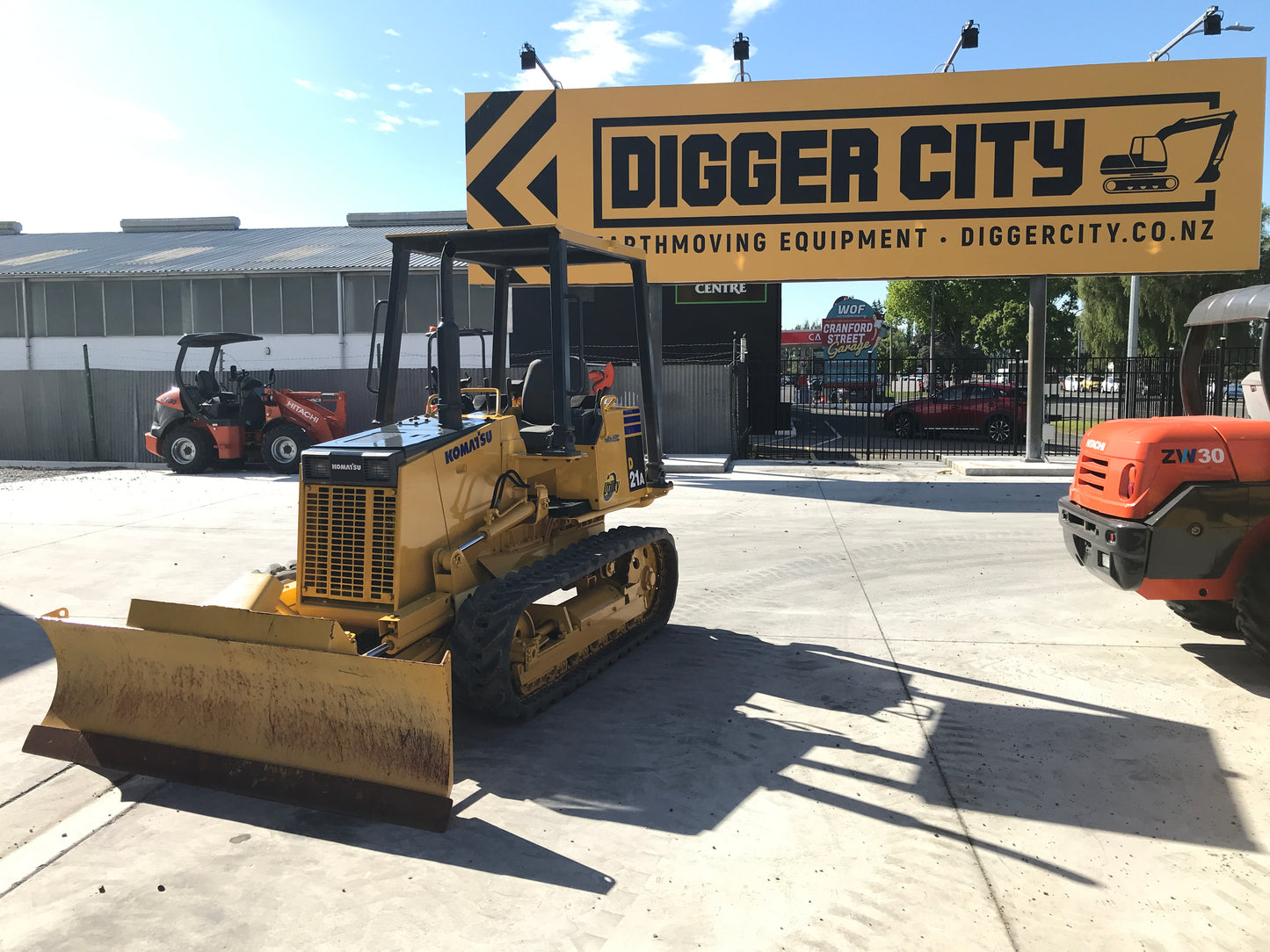 Komatsu D21A-8 Dozer 1646 Hours