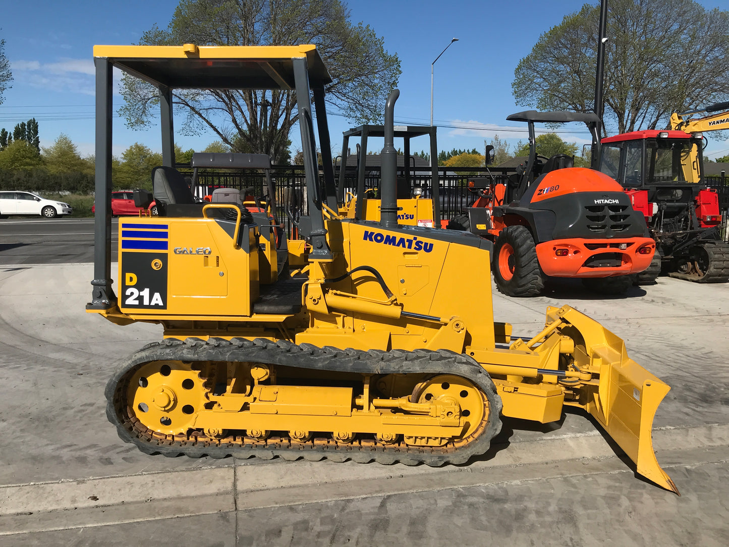 Komatsu D21A-8 Dozer 1646 Hours