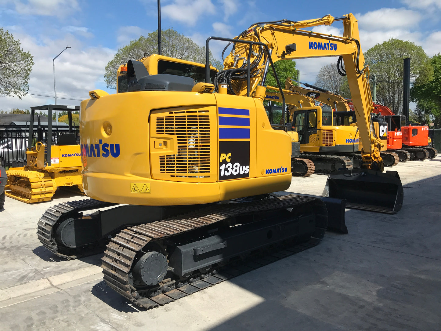 KOMATSU PC138US-11 14 Ton Excavator W/Blade