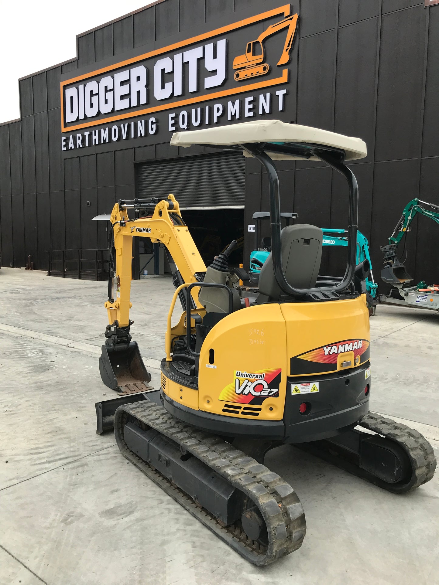 Yanmar ViO27-5, 2.7 Ton Digger