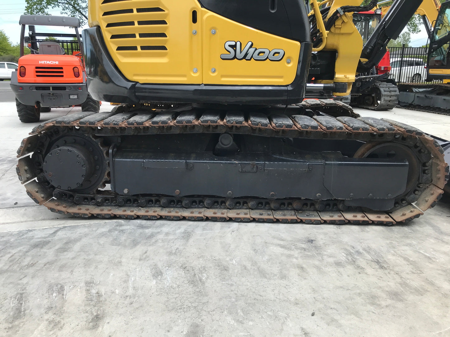 Yanmar SV100 2012, 10t Digger W/Blade