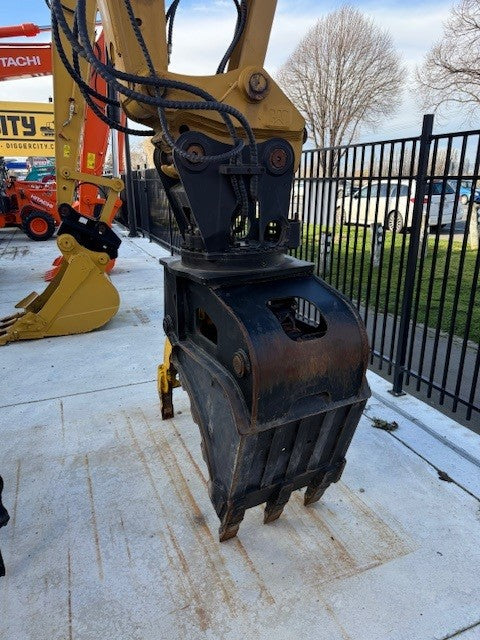 Excavator Rotate Grab Bucket ZX120 12 Ton