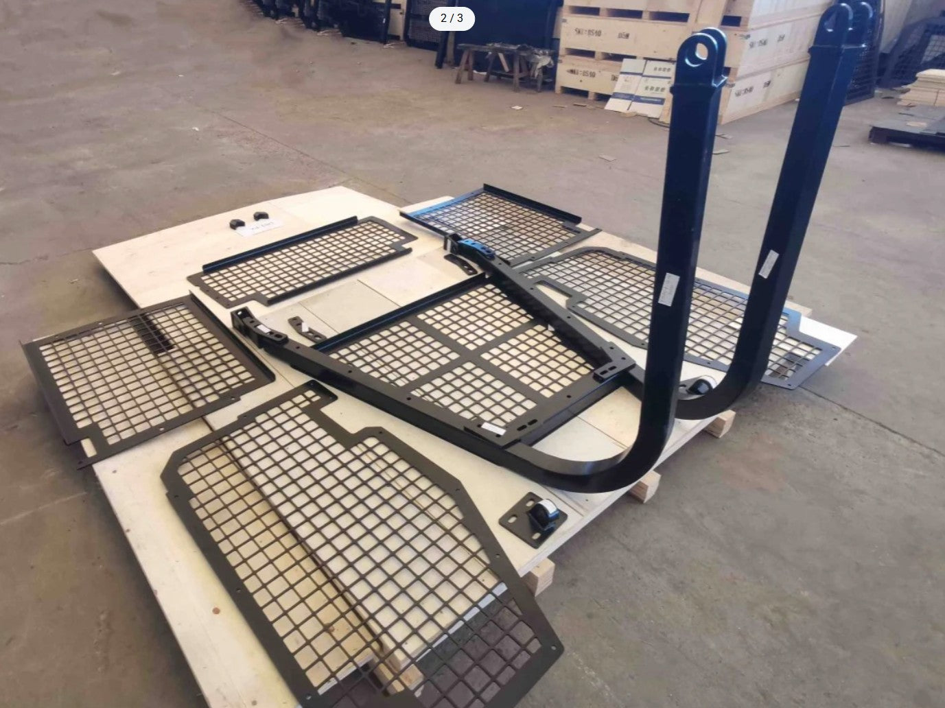 Komatsu D61 Bulldozer Screens and Sweeps Package