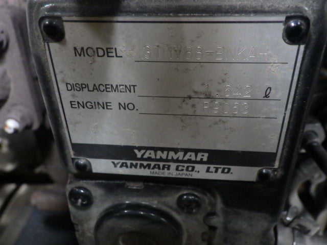 2015 Yanmar V3-6 Wheel Loader 455 Hours