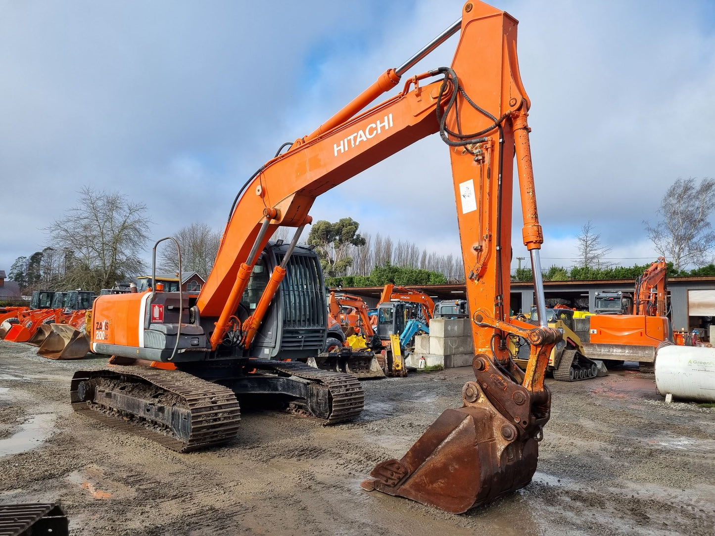 Hitachi Zaxis 200LC-3 Digger Long Carriage 20 Tonne