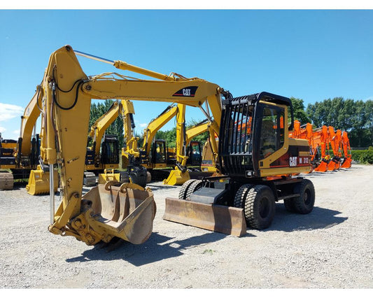 Caterpillar M312 Wheeled Excavator