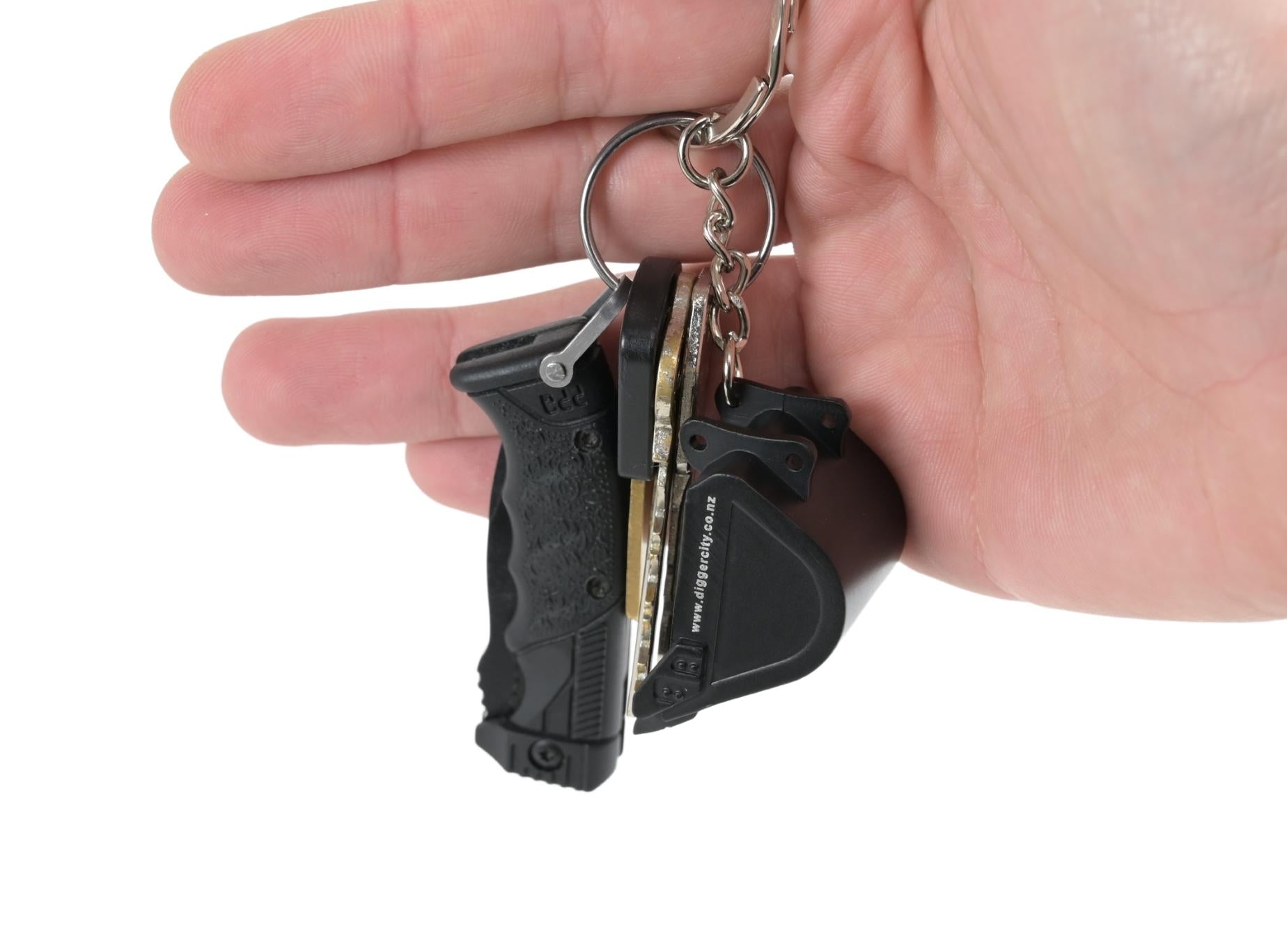 Digger Key Chain Digger City Mini Excavator Bucket Key Ring