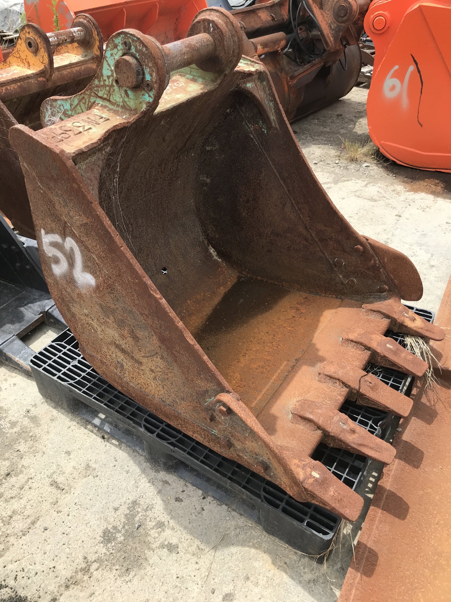 Excavator Rock Bucket - 65mm Pins