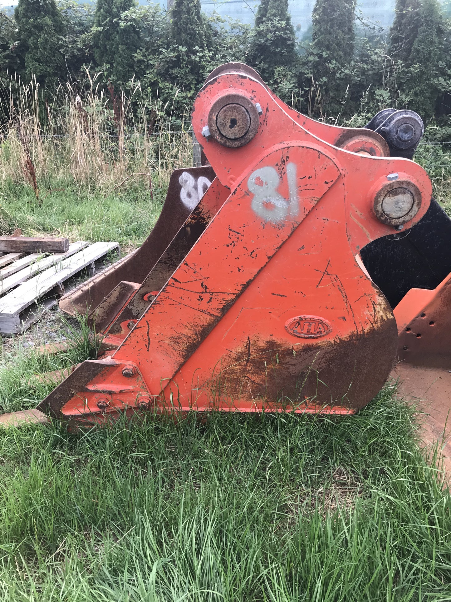 Excavator Trench Bucket - 100mm Pins