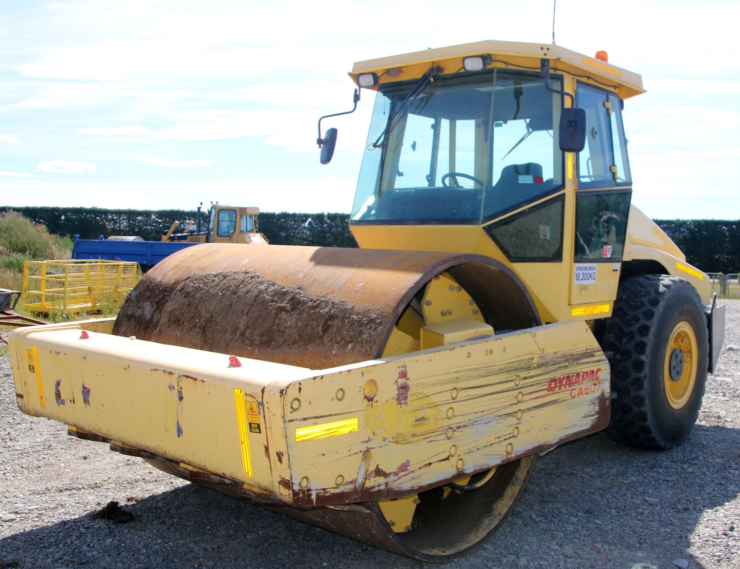 DYNAPAC CA602 18.3 TON SMOOTH DRUM ROLLER