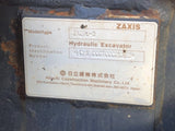 Hitachi Zaxis ZX27U, 2.7 Ton Excavator